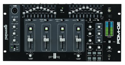 DJ audio mixer 8 channels image