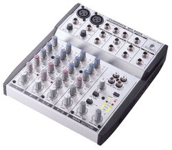 Small audio mixer 6 channels image